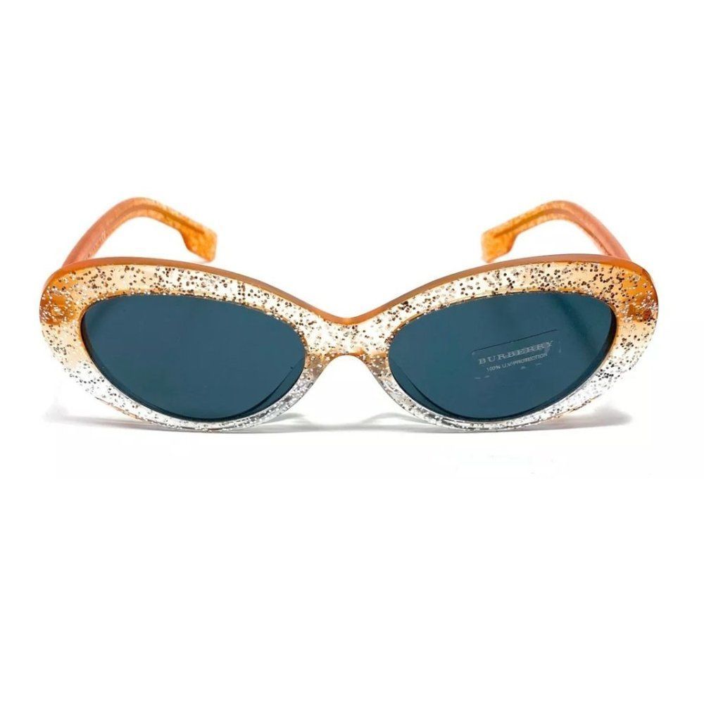 Burberry Women's Orange Glitter Sunglasses! - Picture 2 of 4